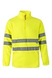 VELILLA 180; Forro polar Alta Visibilidad; color Amarillo Flúor; Talla XL