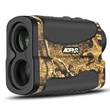 AOFAR HX-700N Telemetro Caza/Golf 700 Yards, Modo de medición de Rango y Velocidad, Precisión ±1yd, 6X Aumento，Batería Gratis,Bolsa Protectora, Range Finder
