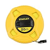 Stanley 0-34-296 - Cinta métrica arrollable (fibra de vidrio, 20 m)