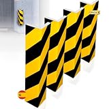 S21 Señalización 4 Unidades Protector Columna Garaje | Protector Pared Garaje | Protector Puertas Coche | 4 Unidades