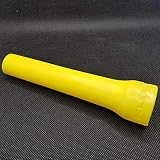 CONO DE SEÑALIZACIÓN de Silicona UNIVERSAL 30mm & 40mm (Linternas 25mm a 45mm) | Color amarillo, rojo, blanco para señalización al aire libre (Diametro 30 mm, AMARILLO)